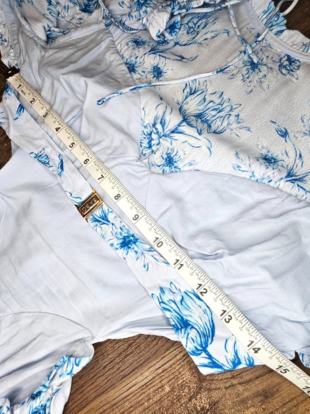 Sabo Cleo Floral Print Backless Corset Mini Dress  US4 Winter Tulip - Picture 5 of 14